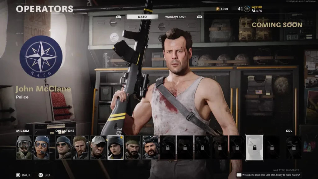 John McClane Confirmed for Call of Duty: Warzone and Black Ops Cold War